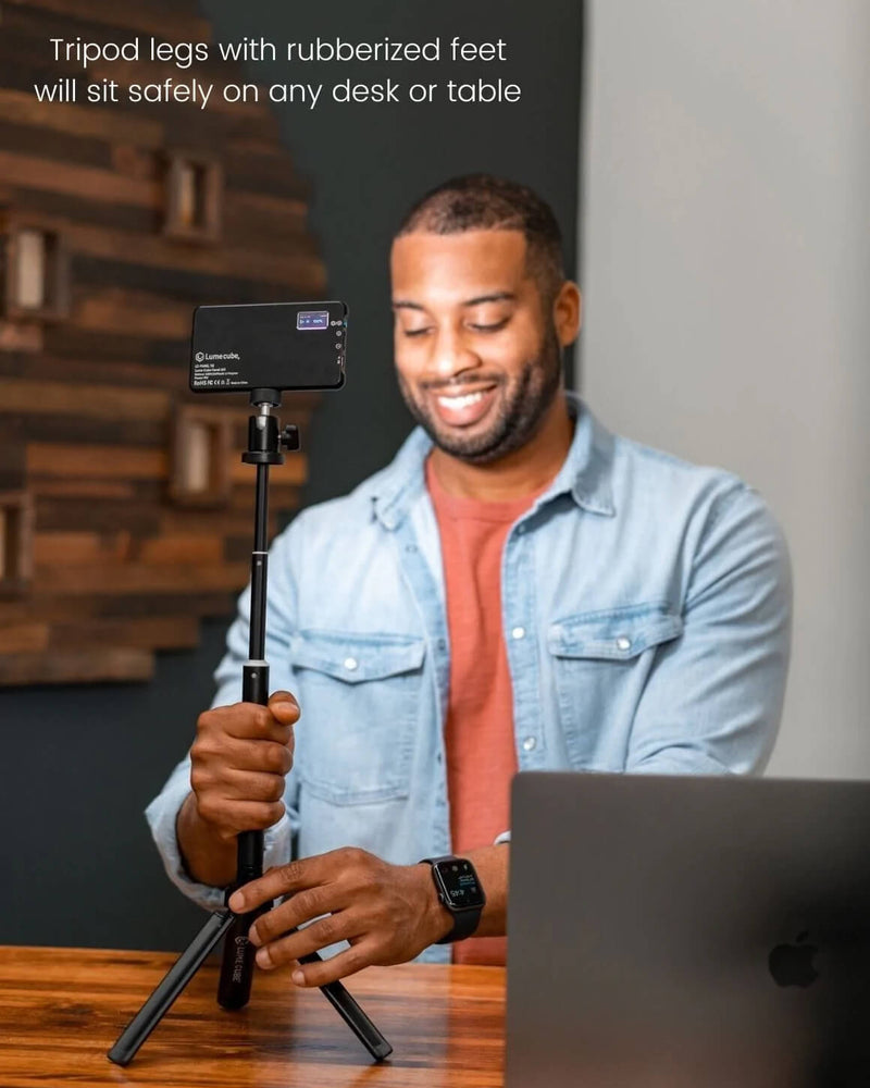 Lume Cube Broadcast Lighting Kit 2-Pack Two Video Conference Lights with Stands & Mounts
