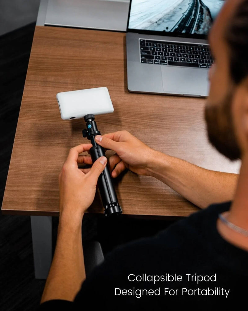 Lume Cube Broadcast Lighting Kit 2-Pack Two Video Conference Lights with Stands & Mounts