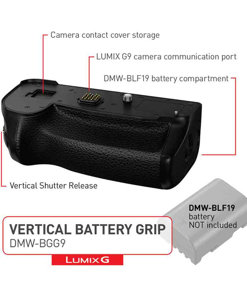 Panasonic DMW-BGG9 Battery Grip for G9