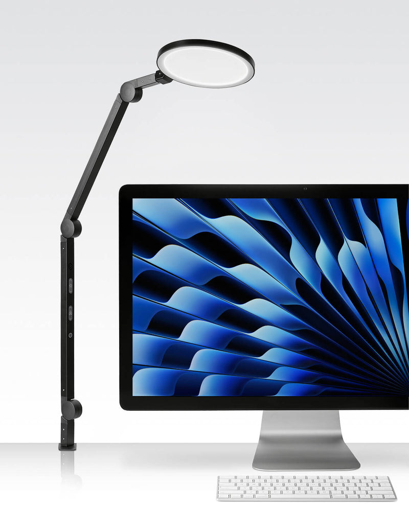 Lume Cube Edge Light 2.0 Black LED Desk Lamp