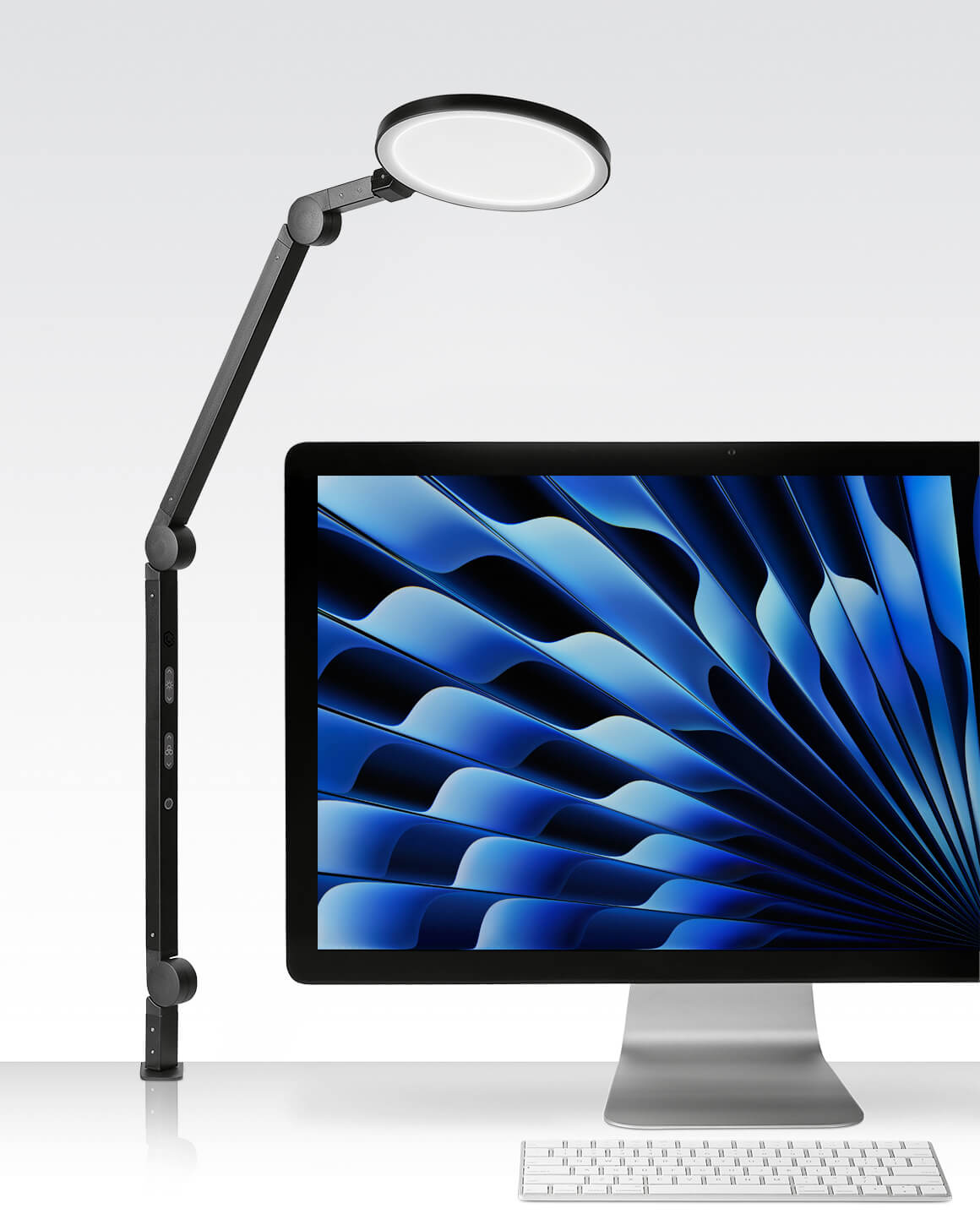 Lume Cube Edge Light 2.0 White LED Desk Lamp
