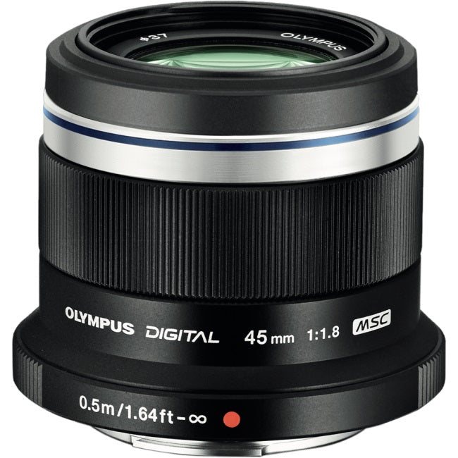 Olympus M.Zuiko 45mm f/1.8 Lens Black