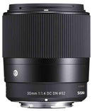 Sigma 30mm f/1.4 DC DN C Lens Sony E