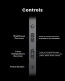 Lume Cube Edge Light 2.0 Black LED Desk Lamp