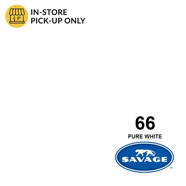 Savage 53" Pure White Seamless Background Paper